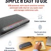 Poly Sync 10 USB Speakerphone - Two-in-One Portable Speaker for Audio/Video Conference Calls & Music - USB Powered - Works with Teams (Certified), Zoom & More - Dual-Mic, Full-Duplex Audio