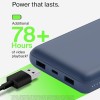 Belkin 20000 mAh Power Bank | Super Fast Charging | USB-C PD Port | 15W Charging for iPhone Series (16, 16 Pro Max), Samsung Galaxy, Google Pixel & More | 2 Years Warranty | Blue