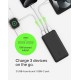 Belkin 20000 mAh Power Bank | Super Fast Charging | USB Type-C Input PD Port | 15W Charging for iPhone Series (16, 16 Pro Max), Samsung Galaxy, Google Pixel & More | 2 Years Warranty | Black Belkin 20000 mAh Power Bank | Super Fast Charging | USB Type-C Input PD Port | 15W Charging for iPhone Series (16, 16 Pro Max), Samsung Galaxy, Google Pixel & More | 2 Years Warranty | Black