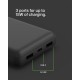 Belkin 20000 mAh Power Bank | Super Fast Charging | USB Type-C Input PD Port | 15W Charging for iPhone Series (16, 16 Pro Max), Samsung Galaxy, Google Pixel & More | 2 Years Warranty | Black Belkin 20000 mAh Power Bank | Super Fast Charging | USB Type-C Input PD Port | 15W Charging for iPhone Series (16, 16 Pro Max), Samsung Galaxy, Google Pixel & More | 2 Years Warranty | Black