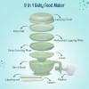 LuvLap 9 in 1 Baby Food Masher Mill, Food Grinder Cum Processor, with Multifunction Textured Mashing & Filtering Plates, with Serving Bowl (Light Green) LuvLap 9 in 1 Baby Food Masher Mill, Food Grinder Cum Processor, with Multifunction Textured Mashing & Filtering Plates, with Serving Bowl (Light Green)