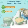 LuvLap 9 in 1 Baby Food Masher Mill, Food Grinder Cum Processor, with Multifunction Textured Mashing & Filtering Plates, with Serving Bowl (Light Green) LuvLap 9 in 1 Baby Food Masher Mill, Food Grinder Cum Processor, with Multifunction Textured Mashing & Filtering Plates, with Serving Bowl (Light Green)