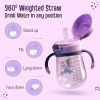 LuvLap Baby Bite Resistant Soft Silicone Straw Sipper Cup with Handle, with Weighted Straw, Sippy Cup with Anti Spill Lock, BPA Free, 6m+, 300 ml, Purple LuvLap Baby Bite Resistant Soft Silicone Straw Sipper Cup with Handle, with Weighted Straw, Sippy Cup with Anti Spill Lock, BPA Free, 6m+, 300 ml, Purple