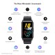 Honor Watch ES (Black, 4.16cm (1.64") AMOLED Touch Display) 95 Workout Modes, Automatic Workout Recognition, 12 Animated Workout Courses, Fast Charge, SpO2, Stress, Sleep Monitor, Watch Face Store