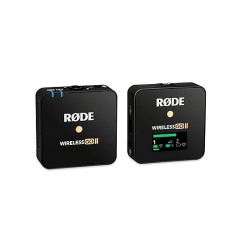 Rode Wireless GO II Single Channel Wireless Microphone System, Black 