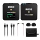 Rode Wireless GO II Single Channel Wireless Microphone System, Black 
