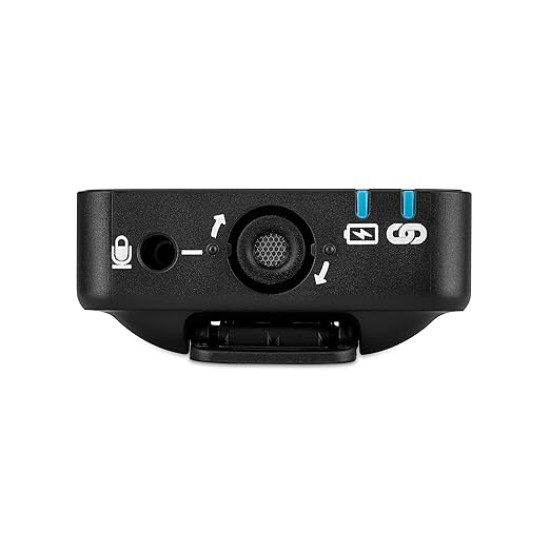 Rode Wireless GO II Single Channel Wireless Microphone System, Black 