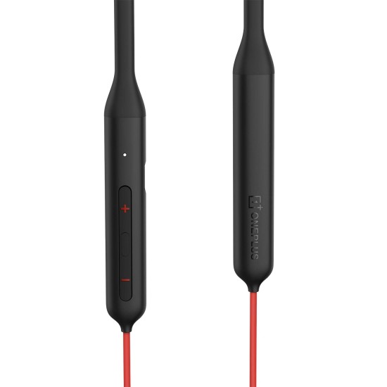 Oneplus Bullets Wireless Z Bass Edition Bluetooth in Ear Earphones with mic, Launched in October 2020 (Reverb Red)