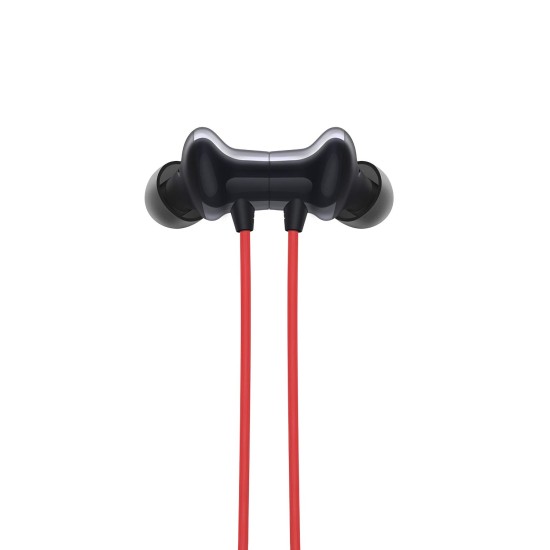 Oneplus Bullets Wireless Z Bass Edition Bluetooth in Ear Earphones with mic, Launched in October 2020 (Reverb Red)