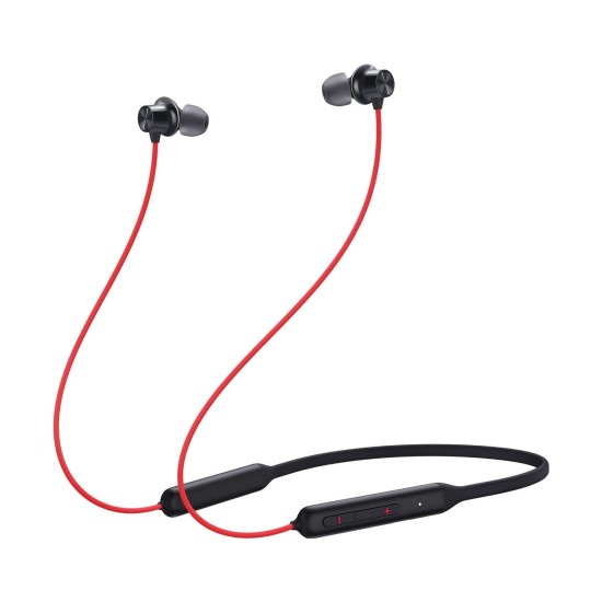 Oneplus Bullets Wireless Z Bass Edition Bluetooth in Ear Earphones with mic, Launched in October 2020 (Reverb Red)