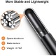 Dyazo Capacitive Stylus Pen for All Touch Screens Devices, Fine Point, Lightweight Aluminum Body Compatible with All Android & iOS Smart Mobile Phones & Tablets (Black)