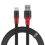 (Refurbished) boAt Type C A750 6.5A Flat Super Fast Charging Cable w/Stress Resistance, Upto 65W/6.5Amp and Compatible w/Xiaomi, Oneplus, Samsung, Vivo, Oppo,480 Mbps Data Transmission Speed(Rebellious Black), 1.5M
