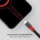 boAt Type C A750 6.5A Flat Super Fast Charging Cable w/Stress Resistance, Upto 65W/6.5Amp & Compatible w/Xiaomi, Oneplus, Samsung, Vivo, Oppo,480 Mbps Data Transmission Speed(Rebellious Black), 1.5M boAt Type C A750 6.5A Flat Super Fast Charging Cable w/Stress Resistance, Upto 65W/6.5Amp & Compatible w/Xiaomi, Oneplus, Samsung, Vivo, Oppo,480 Mbps Data Transmission Speed(Rebellious Black), 1.5M