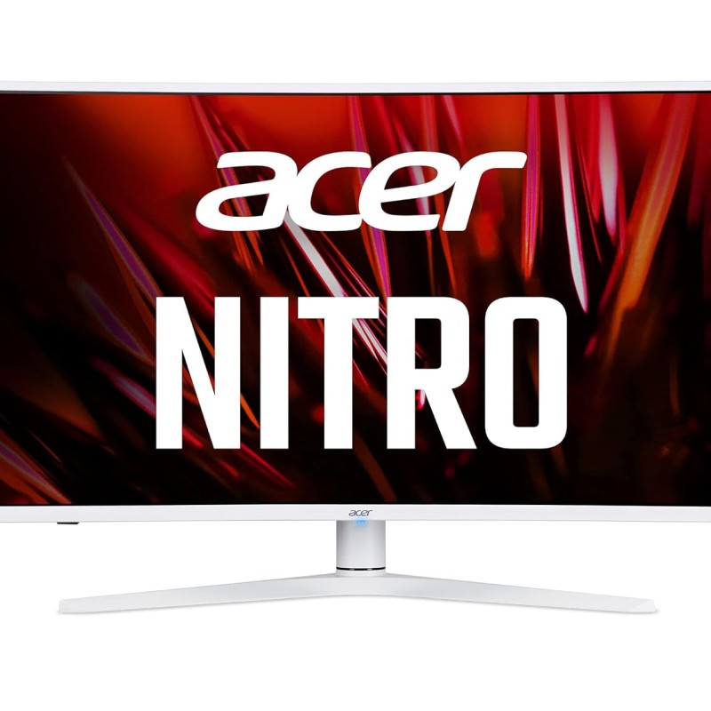 Acer XZ396Q 38.5 Inch (97.79 Cm) 2560 x 1440 Pixels Led 3000R Curve WQHD VA Panel LCD Monitor with LED Back Light Technology I 1 MS VRB I 170 Hz I HDR 400 I Dci-P3 93% I 2 x HDMI 2 x DP I White