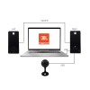 WFH100 USB Mic & Speaker Bundle for Content Creation, Online Classes, Online Workshops, Black WFH100 USB Mic & Speaker Bundle for Content Creation, Online Classes, Online Workshops, Black