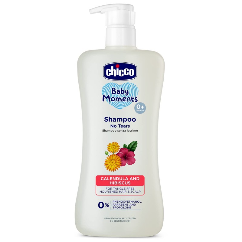 Chicco Baby Moments Shampoo for Tear-Free Bath times, Natural Ingredients, Suitable for baby�s tangle Free, smooth hair, No Phenoxyethanol and Parabens (500ml) Chicco Baby Moments Shampoo for Tear-Free Bath times, Natural Ingredients, Suitable for baby�s tangle Free, smooth hair, No Phenoxyethanol and Parabens (500ml)
