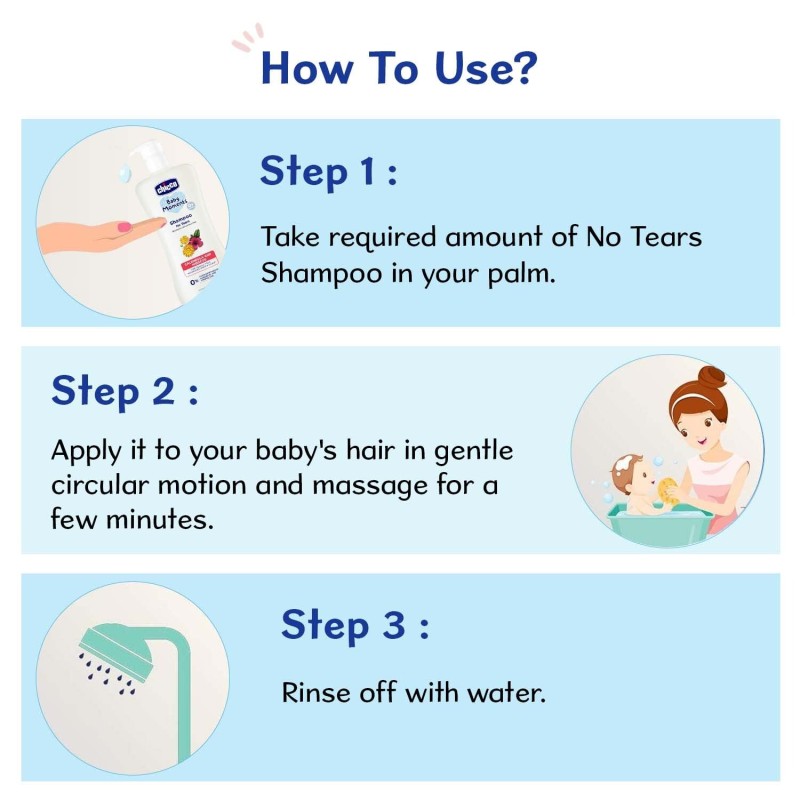Chicco Baby Moments Shampoo for Tear-Free Bath times, Natural Ingredients, Suitable for baby�s tangle Free, smooth hair, No Phenoxyethanol and Parabens (500ml) Chicco Baby Moments Shampoo for Tear-Free Bath times, Natural Ingredients, Suitable for baby�s tangle Free, smooth hair, No Phenoxyethanol and Parabens (500ml)