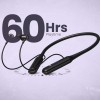 (Refurbished) Portronics Harmonics 250 Wireless Bluetooth Headset with Long Lasting 60 Hrs Playtime, Smart Voice Assistant, Dual Pairing, Sweat & Splash Proof, Best for Gaming, Running, Workout(Black)