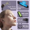 (Refurbished) Portronics Harmonics 250 Wireless Bluetooth Headset with Long Lasting 60 Hrs Playtime, Smart Voice Assistant, Dual Pairing, Sweat & Splash Proof, Best for Gaming, Running, Workout(Black)