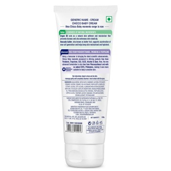 Chicco Baby Moments Baby Cream for Babies with Argan Oil & Avocado Butter, 100g| Natural Ingredients for Hydrated Skin | Dermatologically Tested | Phenoxyethanol, Parabens & Lauryl sulphates free Chicco Baby Moments Baby Cream for Babies with Argan Oil & Avocado Butter, 100g| Natural Ingredients for Hydrated Skin | Dermatologically Tested | Phenoxyethanol, Parabens & Lauryl sulphates free