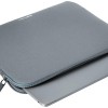 Amazon Basics Laptop Bag Sleeve Case Cover Pouch for 15-Inch, 15.6-Inch Laptop for Men and Women | Slim Profile Neoprene, Soft Puffy Fabric Lining, 360 Protection, Smooth and Premium Zipper (Grey)