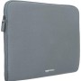 Amazon Basics Laptop Bag Sleeve Case Cover Pouch for 15-Inch, 15.6-Inch Laptop for Men and Women | Slim Profile Neoprene, Soft Puffy Fabric Lining, 360 Protection, Smooth and Premium Zipper (Grey)