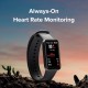 Redmi Smart Band Pro SportsWatch- 1.47 Large AMOLED Display, Always On Display, Continuous Sleep, HR, Stress and SPO2 Monitoring, 110+ Sports Modes, 5ATM, 14 Days Battery Life (Black)