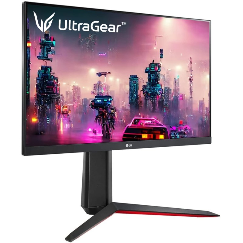 LG 24Gn650 Ultragear Gaming 24 Inch (60 Cm) LCD 1920 x 1080 Pixels IPS Full Hd - 144Hz, 1Ms, G-Sync Compatible, Freesync Premium, Srgb 99%, Hdmi X 2, Display Port, HP Out, HDR 10 (Black) LG 24Gn650 Ultragear Gaming 24 Inch (60 Cm) LCD 1920 x 1080 Pixels IPS Full Hd - 144Hz, 1Ms, G-Sync Compatible, Freesync Premium, Srgb 99%, Hdmi X 2, Display Port, HP Out, HDR 10 (Black)