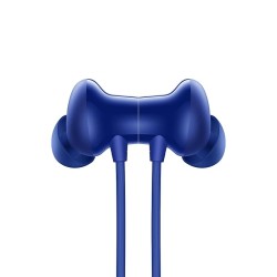 OnePlus Bullets Bluetooth Wireless in Ear Z2 Earphones with Mic, Bombastic Bass, 12.4 mm Drivers, 10 Mins Charge, 20 Hrs Music, 30 Hrs Battery Life, IP55 Dust & Water Resistant (Beam Blue)