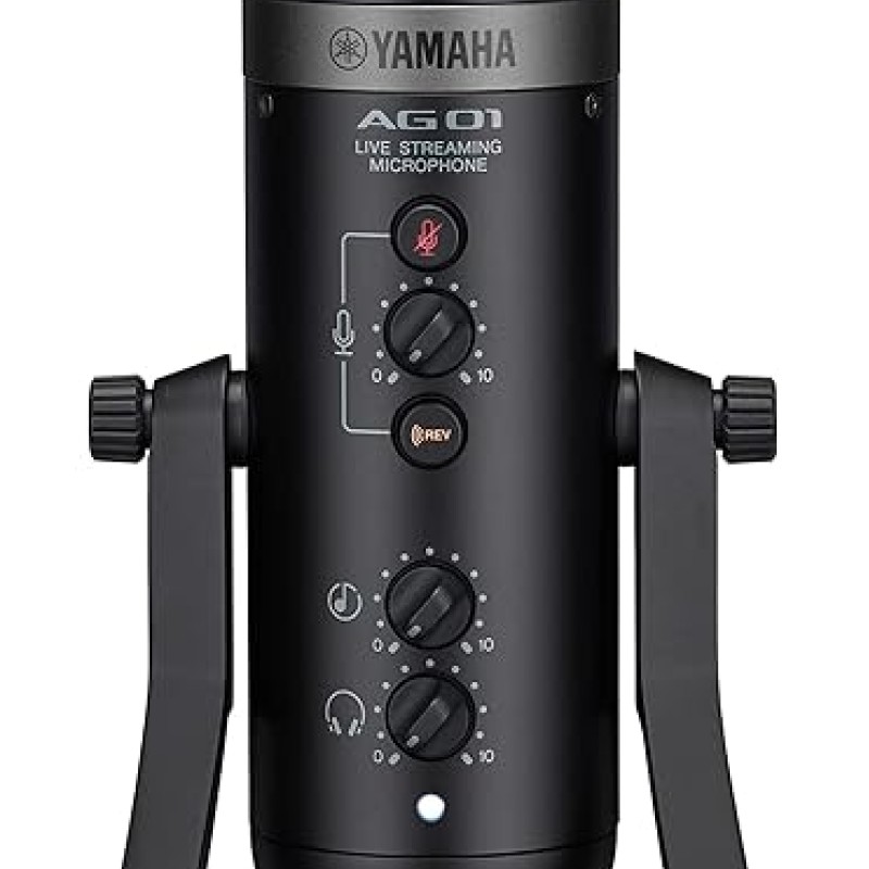 YAMAHA AG01 Live Streaming USB Microphone - AG01 B YAMAHA AG01 Live Streaming USB Microphone - AG01 B