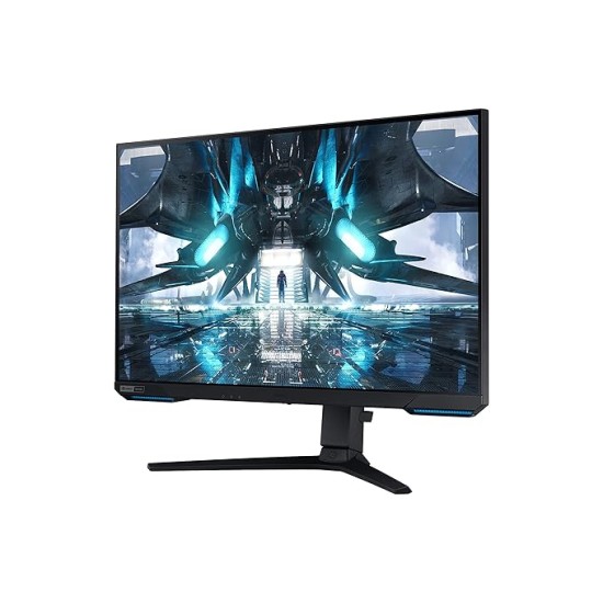 Samsung 28-inch(70.85cm) 4K Gaming, UHD, IPS, 144 Hz, 1ms, Flat Monitor, HAS, Bezel-Less, HDR400, G-Sync Compatible, FreeSync Premium, (LS28AG700NWXXL, Black)