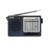 Tecsun R-9012 AM/FM/SW 12 Bands Shortwave Portable Radio for Home Receiver Gray