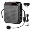 ZORBES� Voice Amplifier for Teachers - Microphone Headset Set 2200 mAh, with Headset Microphone Support TF Card/U Flash Disk, Portable Voice Amplifier for Teachers, Tour Guide, Coach, Speaker (Black) ZORBES� Voice Amplifier for Teachers - Microphone Headset Set 2200 mAh, with Headset Microphone Support TF Card/U Flash Disk, Portable Voice Amplifier for Teachers, Tour Guide, Coach, Speaker (Black)