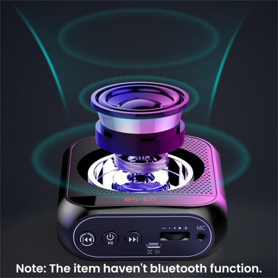 ZORBES® Voice Amplifier for Teachers - Microphone Headset Set 2200 mAh, with Headset Microphone Support TF Card/U Flash Disk, Portable Voice Amplifier for Teachers, Tour Guide, Coach, Speaker (Black) ZORBES® Voice Amplifier for Teachers - Microphone Headset Set 2200 mAh, with Headset Microphone Support TF Card/U Flash Disk, Portable Voice Amplifier for Teachers, Tour Guide, Coach, Speaker (Black)