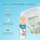 Amazon Brand - Supples Premium Baby Diaper Pants | 42 Baby Diapers | XXL | 15-25 Kg | 12 Hrs Absorption | Cushiony Cotton Soft Fabric | Phthalates-Free | Triple Leak Guard