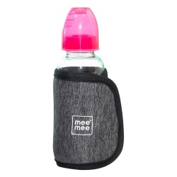 Mee Mee Portable Baby Bottle Warmer 10 Mins to Warm Baby Milk Using with Quick USB Charging (Grey)