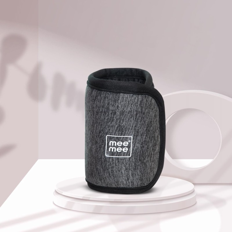 Mee Mee Portable Baby Bottle  Warmer 10 Mins to Warm Baby Milk Using with Quick USB Charging (Grey)