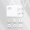 Mi Xiaomi Original 67W Fast Charger Combo/Rapid Charging with Qualcomm Quick Charge 3.0. Includes USB Type-C 6A Fast Charge Cable. Compatable with mobiles, laptops, and Power Banks (White) Mi Xiaomi Original 67W Fast Charger Combo/Rapid Charging with Qualcomm Quick Charge 3.0. Includes USB Type-C 6A Fast Charge Cable. Compatable with mobiles, laptops, and Power Banks (White)