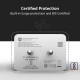 Mi Xiaomi Original 67W Fast Charger Combo/Rapid Charging with Qualcomm Quick Charge 3.0. Includes USB Type-C 6A Fast Charge Cable. Compatable with mobiles, laptops, and Power Banks (White)