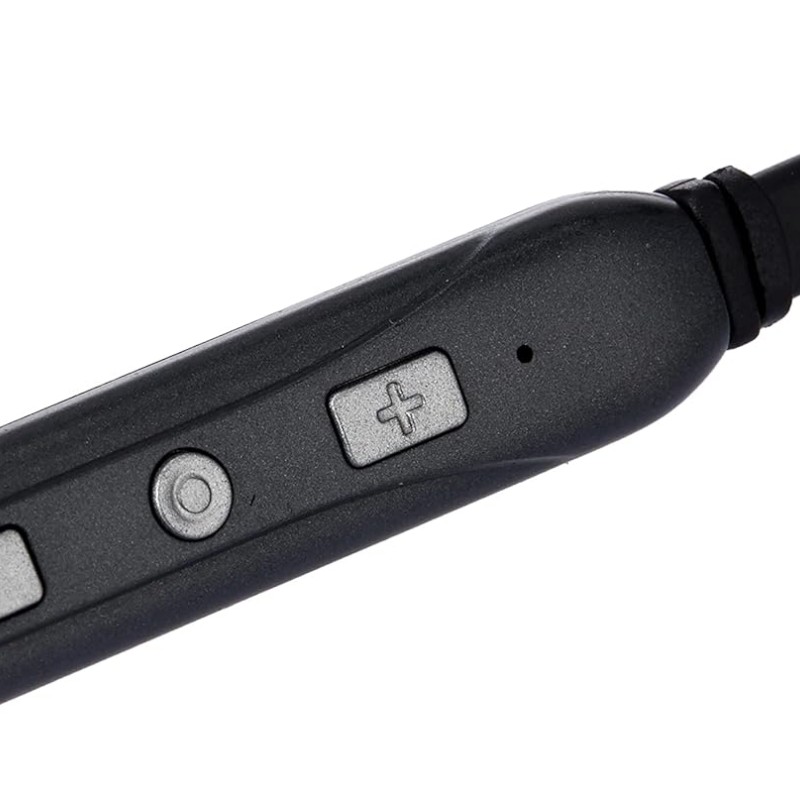 Amazon Brand - Solimo Wireless Bluetooth 5.0 in Ear Neckband,with Upto 15 Hours Playtime, Lightweight and deep bass,Fast Charge, Voice Assistant and with Mic (Grey Black)