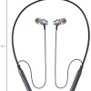 Amazon Brand - Solimo Wireless Bluetooth 5.0 in Ear Neckband,with Upto 15 Hours Playtime, Lightweight and deep bass,Fast Charge, Voice Assistant and with Mic (Grey Black)