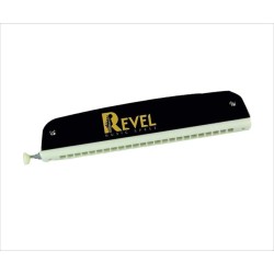 REVEL C scale 24-hole Scale Changer Chromatic Premium Harmonica/Mouth Organ with Case for Professional and Amateurs. Ultra premium finish and durable built. Black colour REVEL C scale 24-hole Scale Changer Chromatic Premium Harmonica/Mouth Organ with Case for Professional and Amateurs. Ultra premium finish and durable built. Black colour