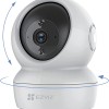 EZVIZ by HIKVISION |2K/4MP QHD Resolution Indoor Smart WiFi Baby/Pet Monitor Camera |Smart Night Vision |360 Visual Coverage |Motion Detection |Two-Way Talk |Micro SD Slot up to 256GB (C6N),White