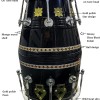 GT Manufacture Professional Dholak with Glassy Black Finish With Multi Feature Bag GT Manufacture Professional Dholak with Glassy Black Finish With Multi Feature Bag