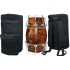 Gt Manufacturers Professional Bhajan Kirtan Dholak With Brown Glassy Glass Transparent Polish Wild Goat Skin Made Ring Fitting By Nut&Bold On Both Side By