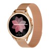 (Refurbished) Vibez by Lifelong Xena Smartwatch for Women with HD Display| ECG+PPG|Body Temprature|24x7 Heart Rate & SpO2 Tracking| Sports Mode|IP68|10 Days Battery Backup(VBSWW126, Gold)