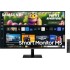 Samsung 27-inch(68.58cm) M5 FHD Smart Monitor, Mouse & Keyboard Control, Smart TV apps, IoT Hub, Office 365, Apple Airplay, Dex, Speakers, Remote, Bluetooth (LS27CM500EWXXL, Black)