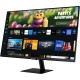 Samsung 27-inch(68.58cm) M5 FHD Smart Monitor, Mouse & Keyboard Control, Smart TV apps, IoT Hub, Office 365, Apple Airplay, Dex, Speakers, Remote, Bluetooth (LS27CM500EWXXL, Black)
