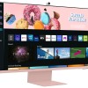 Samsung 32-inch(80cm) M8 4K UHD Smart Monitor, Wireless Webcam, Type-C, Smart TV apps, TV Plus, Office 365, Dex, Apple Airplay, BT, IOT, Speakers, Remote (LS32BM80PUWXXL, Pink) Samsung 32-inch(80cm) M8 4K UHD Smart Monitor, Wireless Webcam, Type-C, Smart TV apps, TV Plus, Office 365, Dex, Apple Airplay, BT, IOT, Speakers, Remote (LS32BM80PUWXXL, Pink)