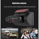 Sprugal Car Dashcam || DVR Camera 360 Degree Lens || FHD 1080P IPS Screen || Night Vision || Parking Monitoring